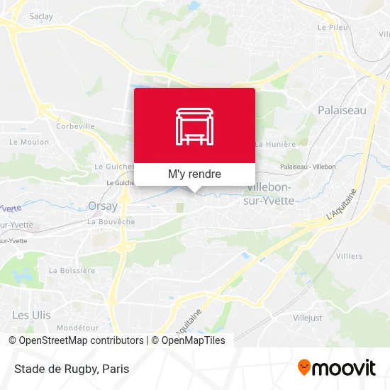 Stade de Rugby plan