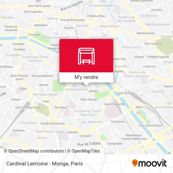 Cardinal Lemoine - Monge plan