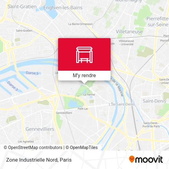 Zone Industrielle Nord plan