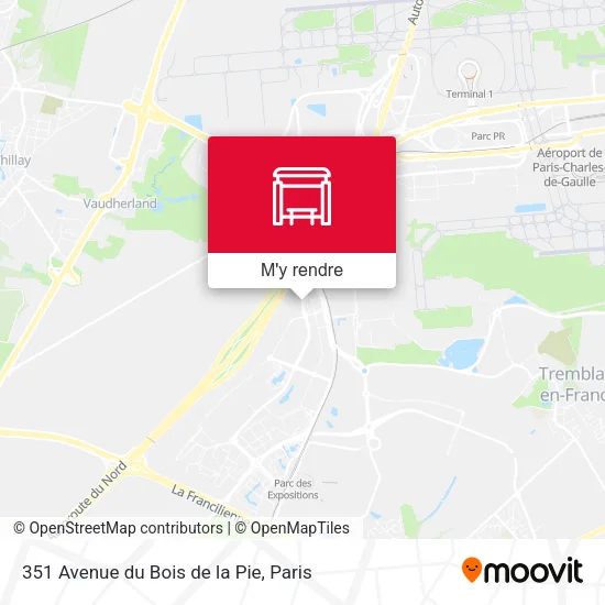 351 Avenue du Bois de la Pie plan
