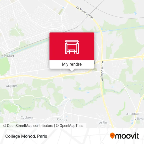 Collège Monod plan