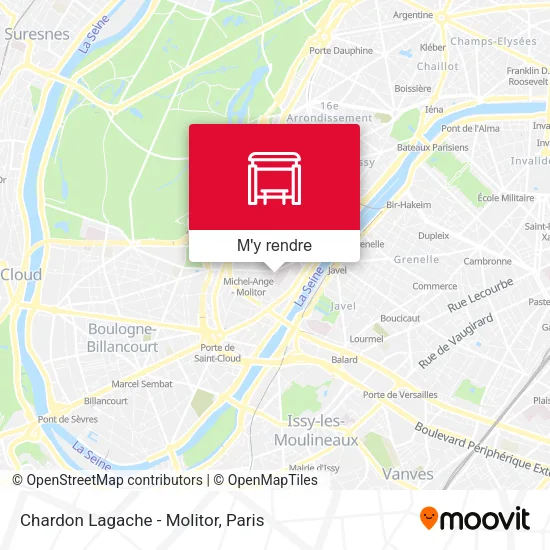 Chardon Lagache - Molitor plan