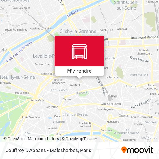 Jouffroy D'Abbans - Malesherbes plan