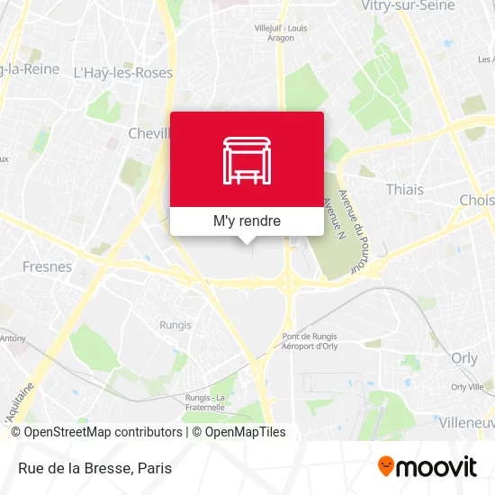 Rue de la Bresse plan