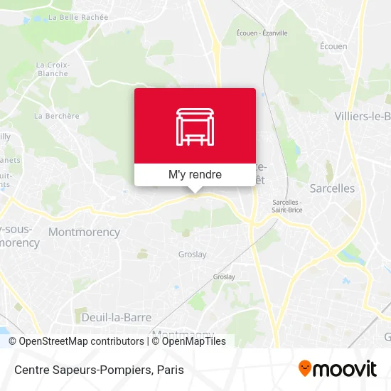 Centre Sapeurs-Pompiers plan