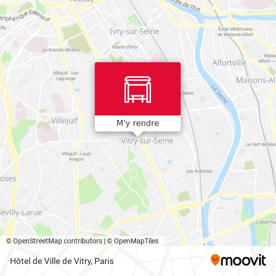 Hôtel de Ville de Vitry plan