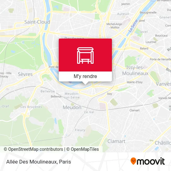 Allée Des Moulineaux plan