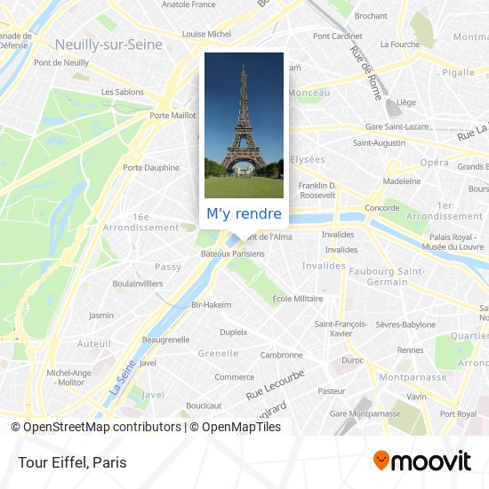 Tour Eiffel plan