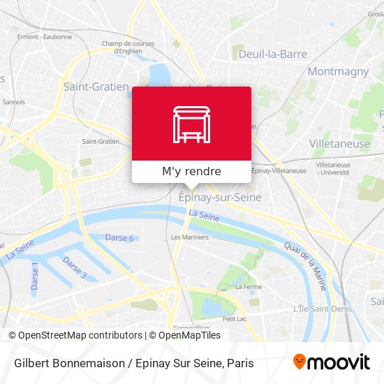 Gilbert Bonnemaison / Epinay Sur Seine plan