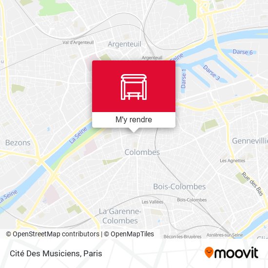 Cité Des Musiciens plan