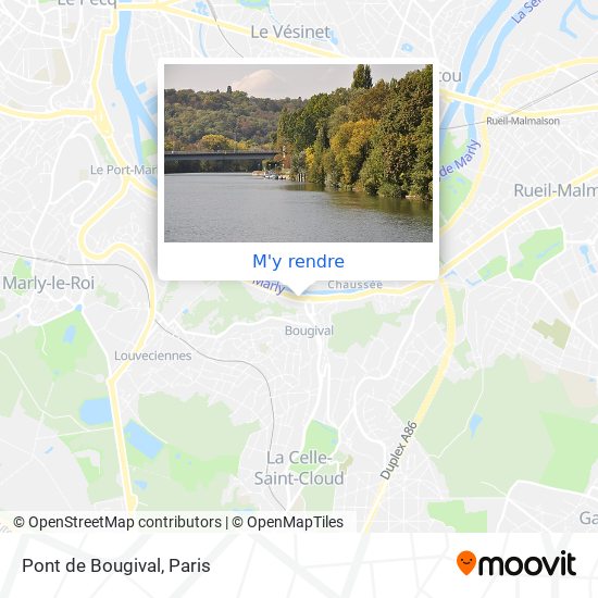 Pont de Bougival plan