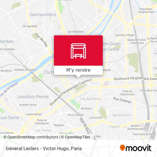 Général Leclerc - Victor Hugo plan