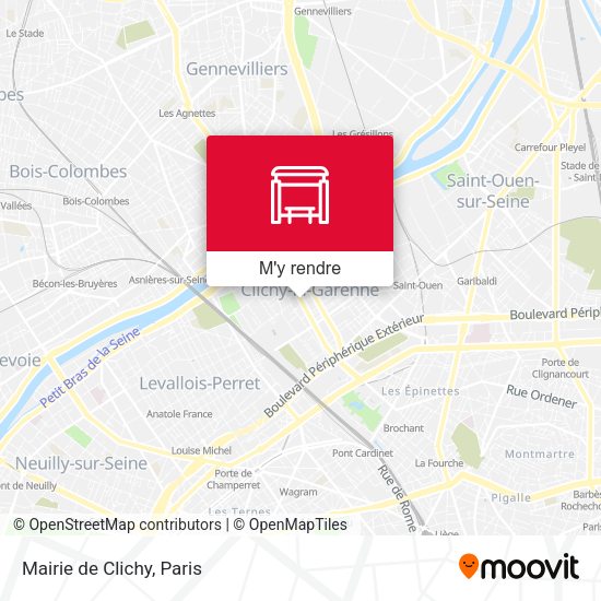 Mairie de Clichy plan