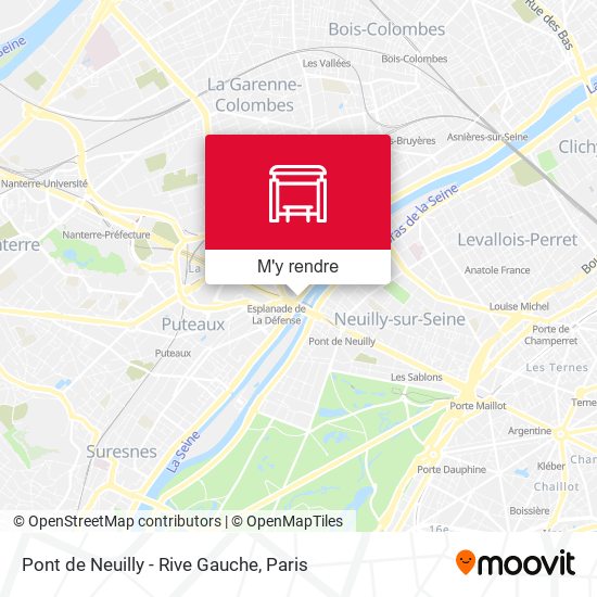 Pont de Neuilly - Rive Gauche plan