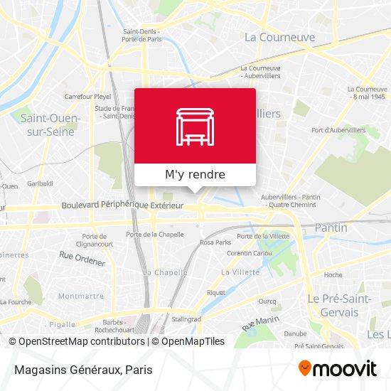 Magasins Généraux plan
