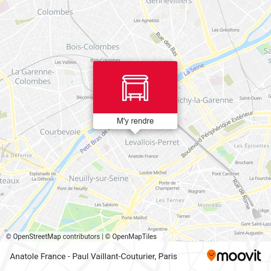 Anatole France - Paul Vaillant-Couturier plan
