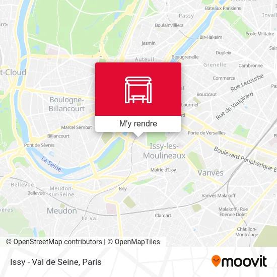 Issy - Val de Seine plan