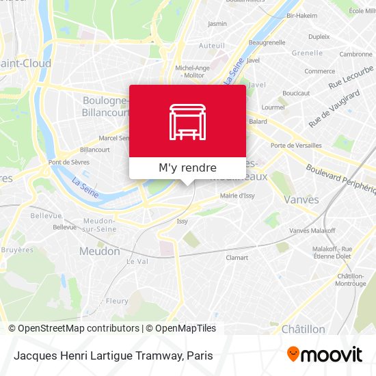 Jacques Henri Lartigue Tramway plan