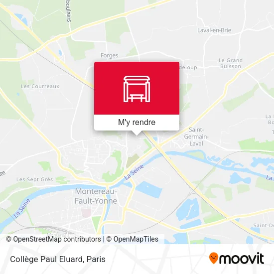 Collège Paul Eluard plan