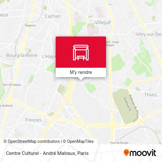 Centre Culturel - André Malraux plan