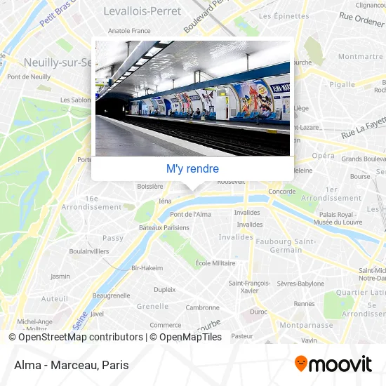 Alma - Marceau plan