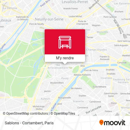 Sablons - Cortambert plan