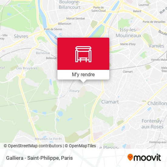 Galliera - Saint-Philippe plan