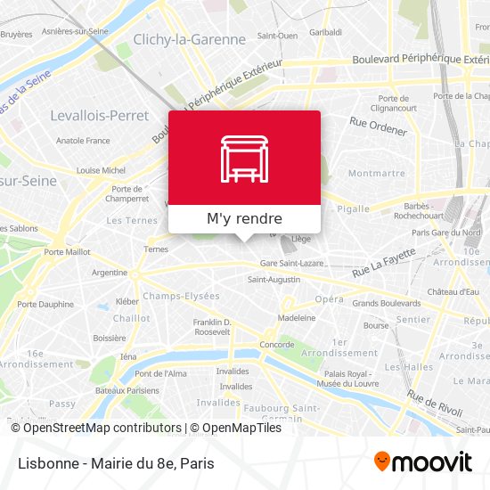 Lisbonne - Mairie du 8e plan