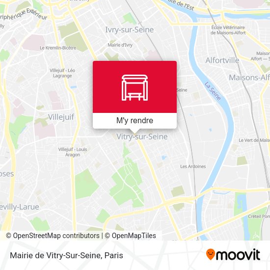 Mairie de Vitry-Sur-Seine plan