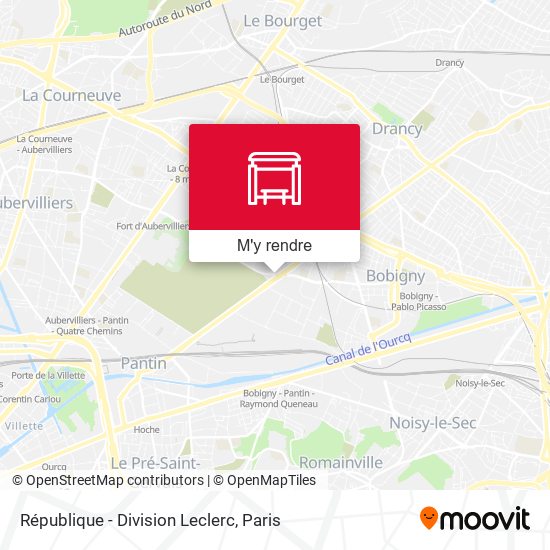 République - Division Leclerc plan