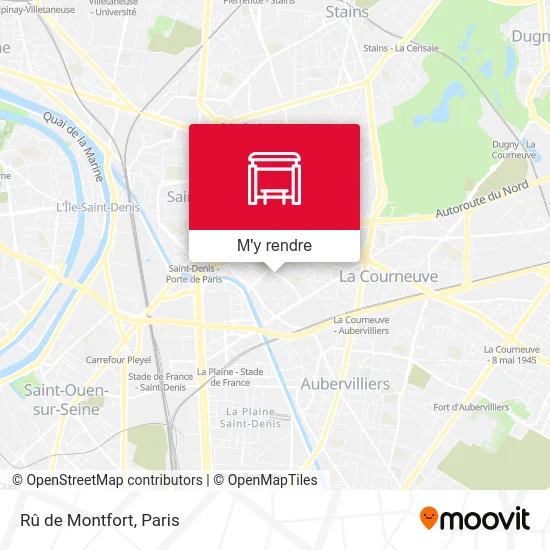 Rû de Montfort plan