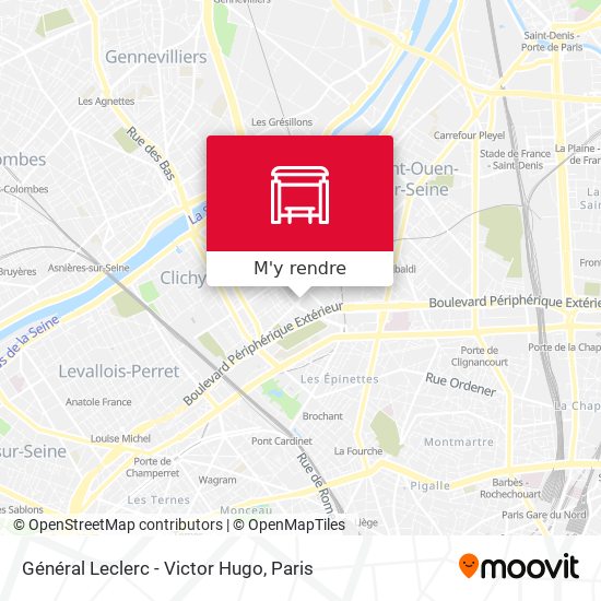 Général Leclerc - Victor Hugo plan