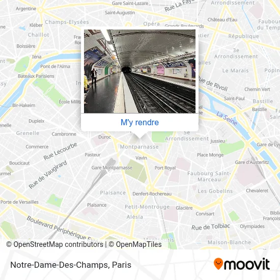 Notre-Dame-Des-Champs plan