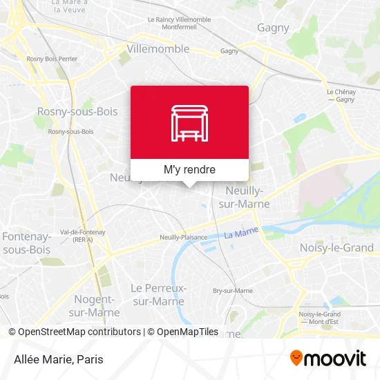 Allée Marie plan