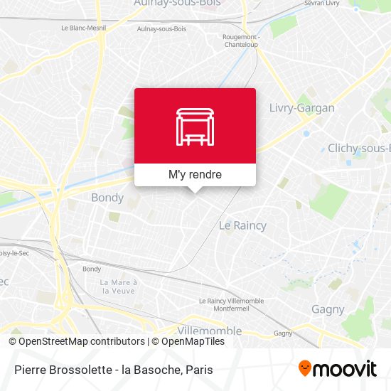Pierre Brossolette - la Basoche plan