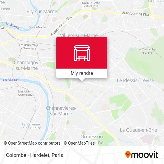 Colombe - Hardelet plan