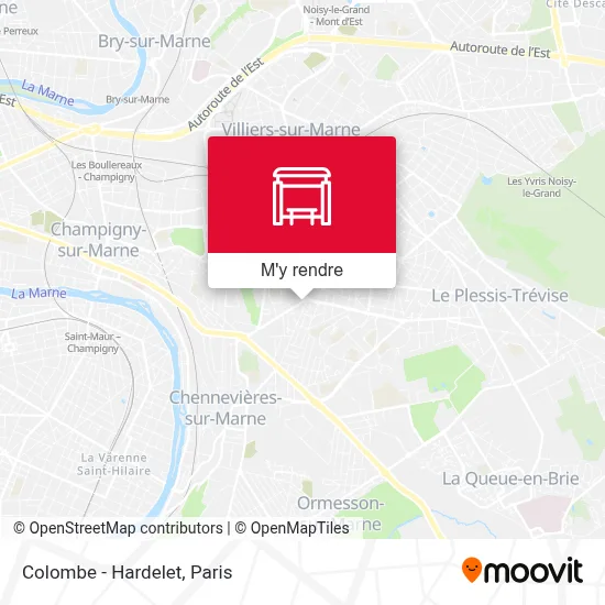 Colombe - Hardelet plan