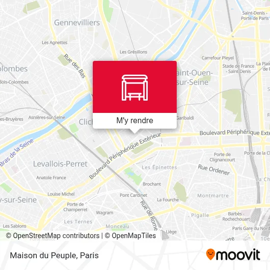 Maison du Peuple plan