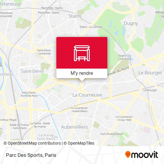 Parc Des Sports plan