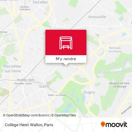Collège Henri Wallon plan