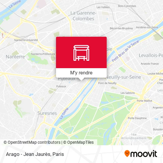 Arago - Jean Jaurès plan