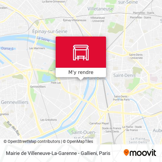 Mairie de Villeneuve-La-Garenne - Gallieni plan