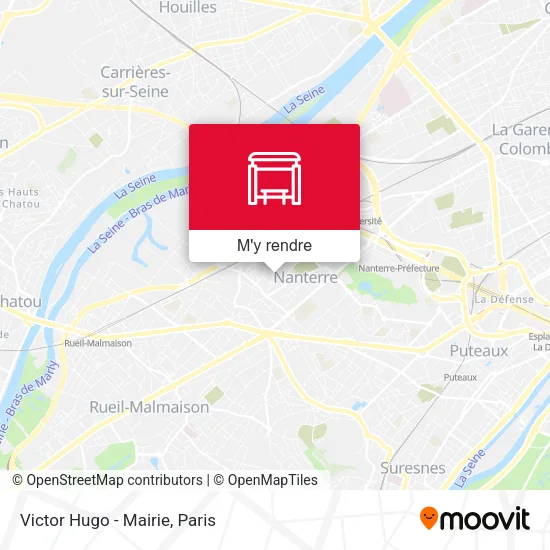 Victor Hugo - Mairie plan