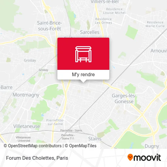 Forum Des Cholettes plan