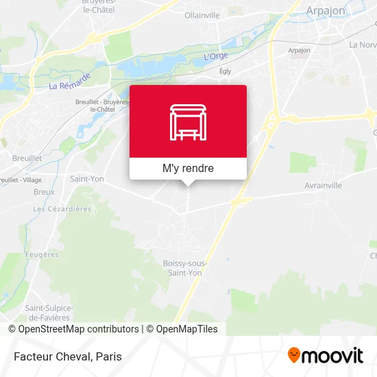 Facteur Cheval plan