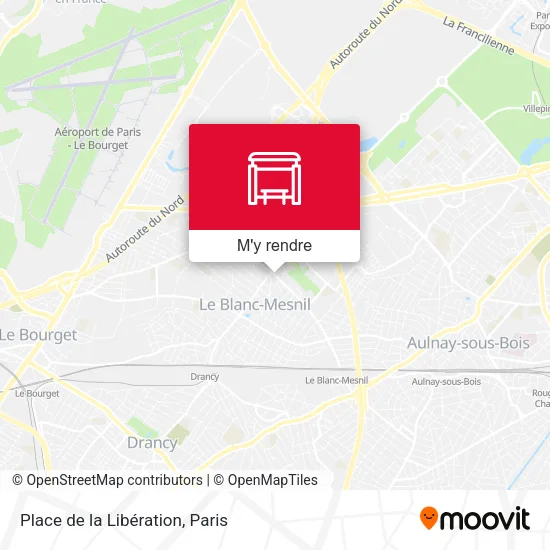 Place de la Libération plan