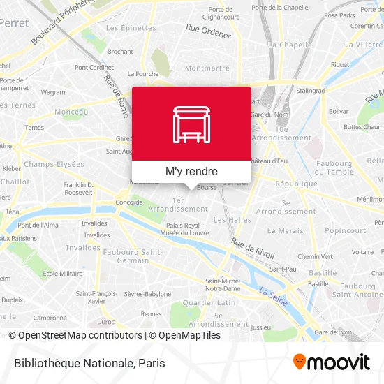 Bibliothèque Nationale plan