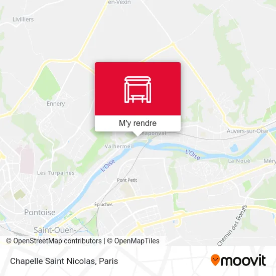 Chapelle Saint Nicolas plan