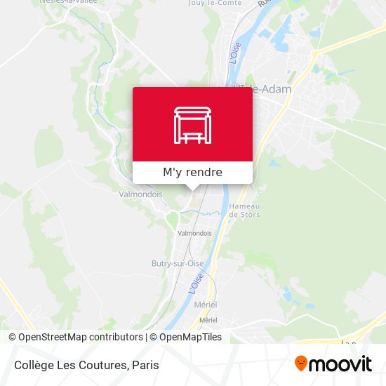 Collège Les Coutures plan