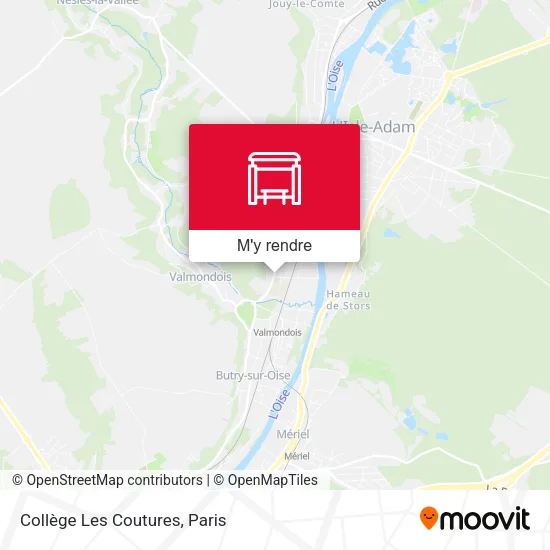 Collège Les Coutures plan